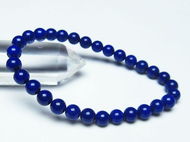 ラピスラズリブレスレット 6mm [t28-12275]