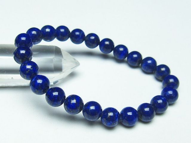ラピスラズリブレスレット 8mm [t28-12292]