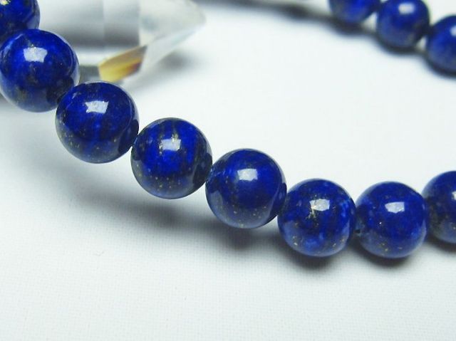 ラピスラズリブレスレット 8mm [t28-12292]