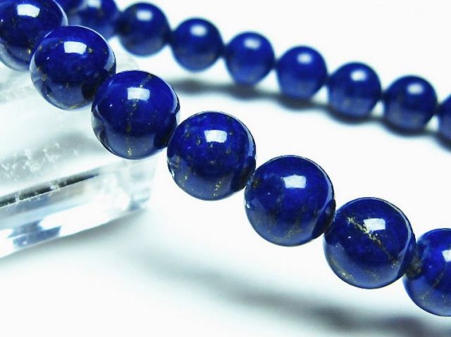 ラピスラズリブレスレット 8mm [t28-12503]