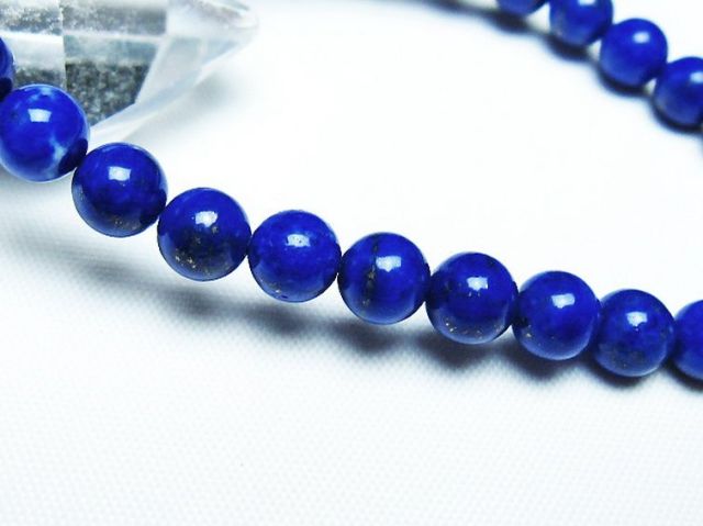ラピスラズリブレスレット 6mm [t28-12563]