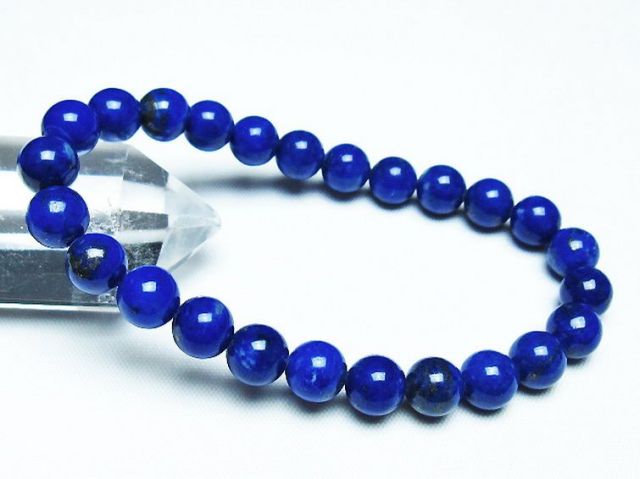 ラピスラズリブレスレット 8mm [t28-12590]