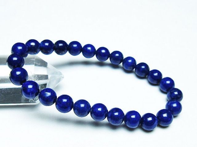 ラピスラズリブレスレット 8mm [t28-12603]