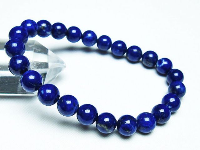 ラピスラズリブレスレット 8mm [T28-12652]