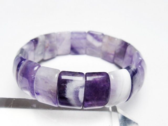 パワーストーン 天然石 アメジストバングル[T281-1923]