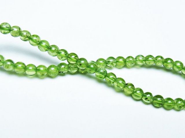 ペリドットブレスレット 4mm [T283-10604]