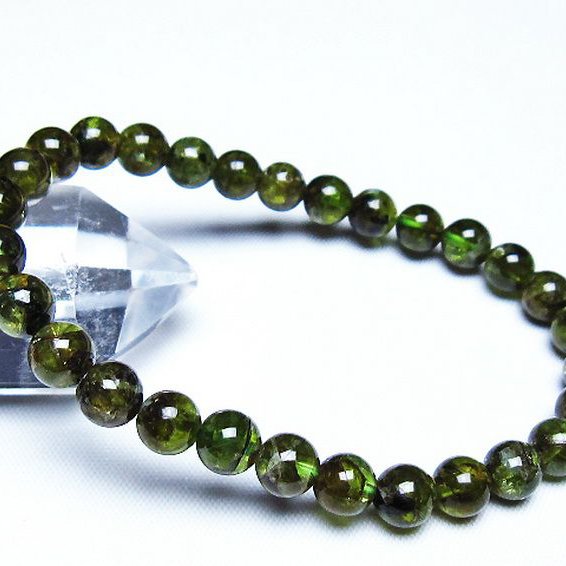 ペリドットブレスレット 7mm [T284-2706]