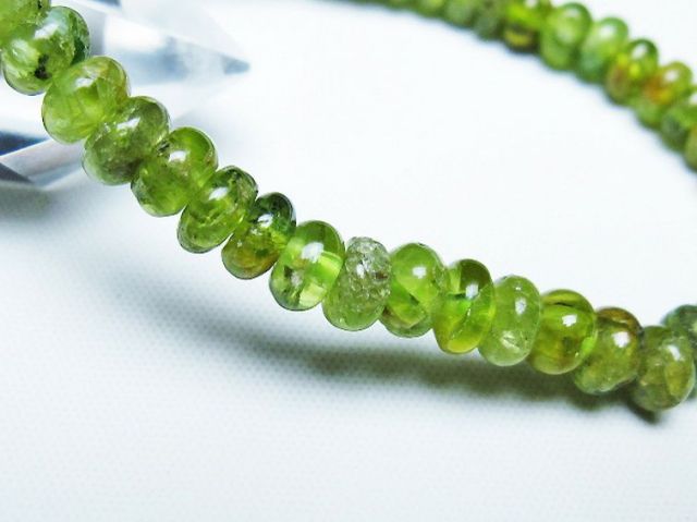 ペリドットブレスレット 6mm [T284-2757]