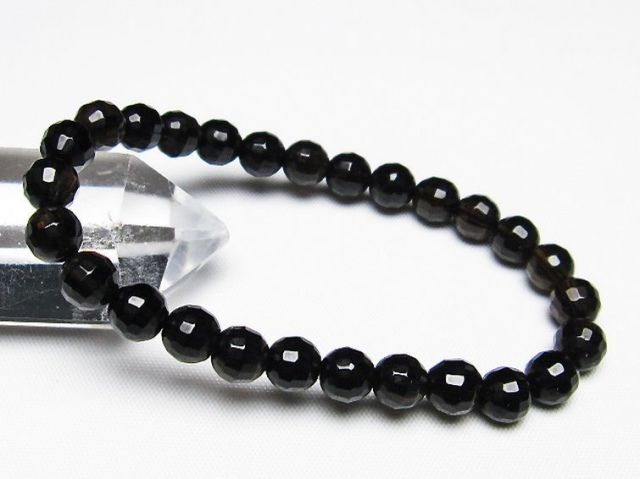 パワーストーン 天然石 ライトニング水晶ブレスレット 7mm [T287-2272]1枚目