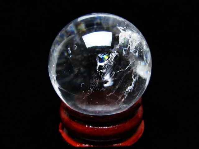 ヒマラヤ水晶丸玉 28mm [t294-5545]