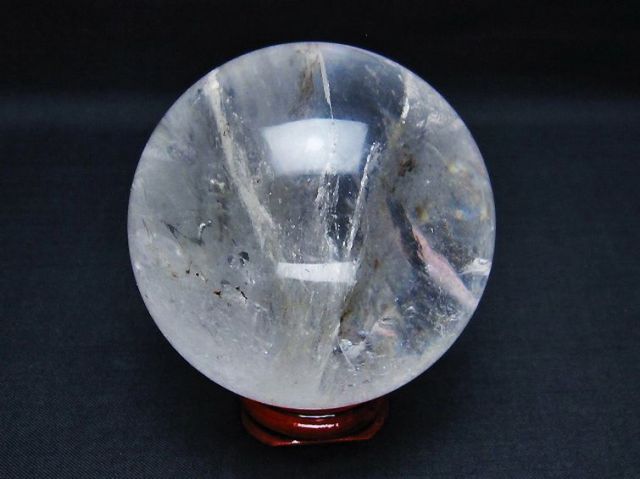 パワーストーン 天然石 ヒマラヤ水晶丸玉 74mm [T296-2134]3枚目
