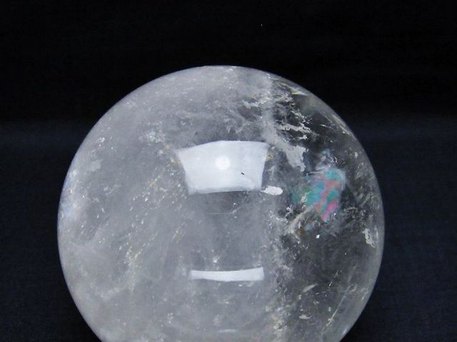 パワーストーン 天然石 ヒマラヤ水晶丸玉 89mm [T296-2190]2枚目