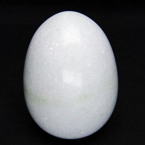 漢白玉たまご置物[T306-2392]