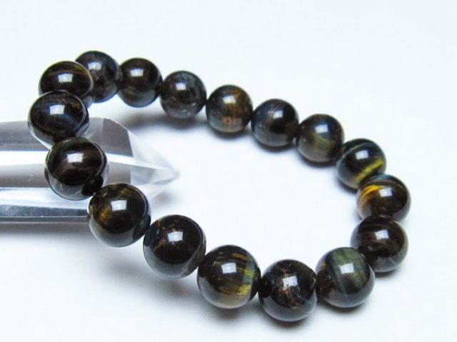 ミックスタイガーアイブレスレット 12mm [t31-6161]