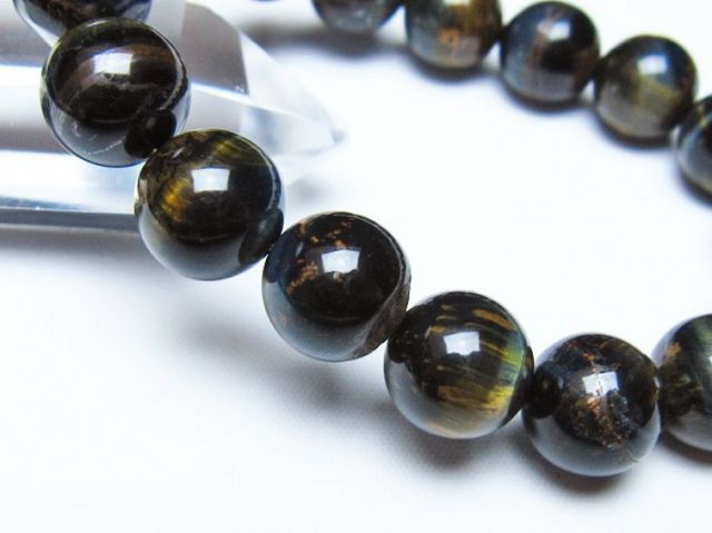 ミックスタイガーアイブレスレット 12mm [t31-6161]
