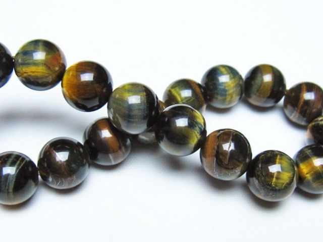 ミックスタイガーアイブレスレット 10mm [t31-6169]