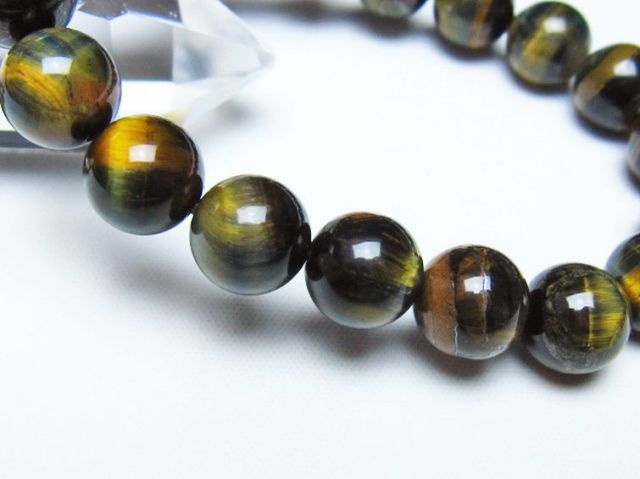 ミックスタイガーアイブレスレット 10mm [t31-6169]
