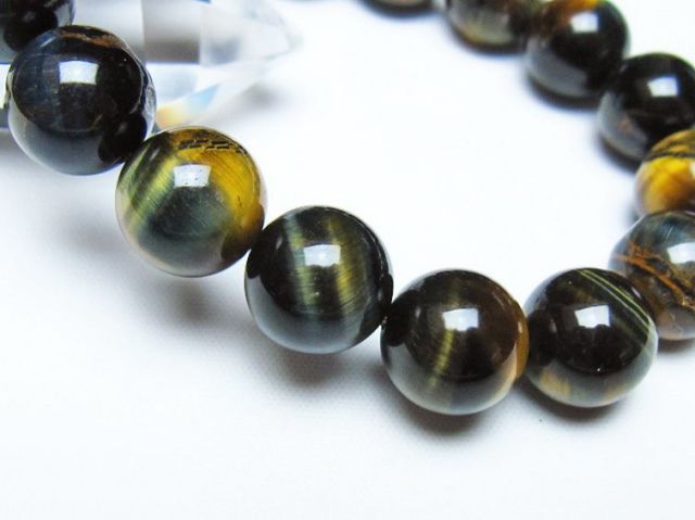 ミックスタイガーアイブレスレット 13mm [t31-6221]
