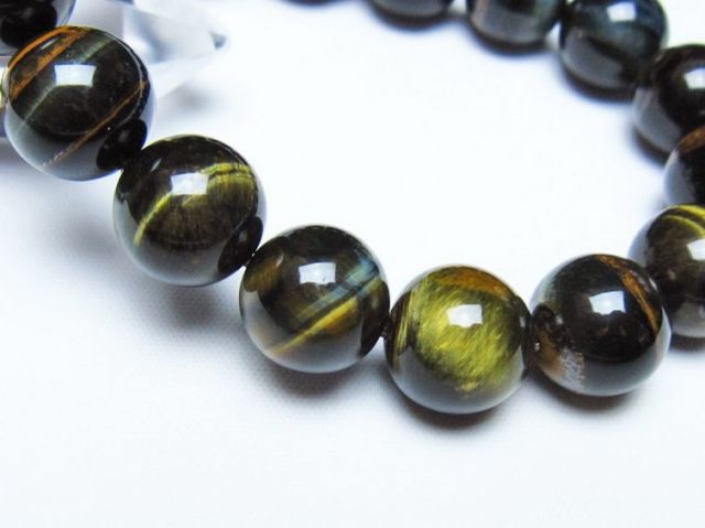 ミックスタイガーアイブレスレット 13mm [t31-6241]