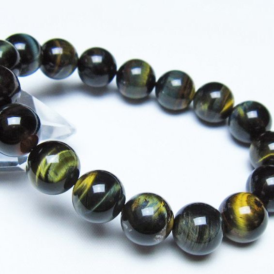 ミックスタイガーアイブレスレット 13mm [t31-6249]
