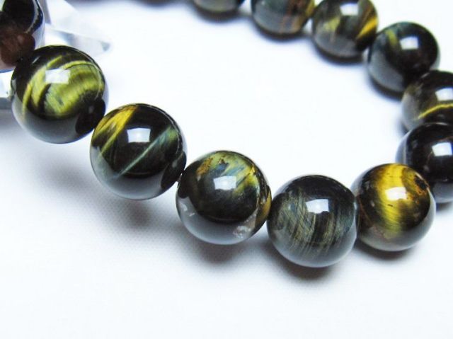 ミックスタイガーアイブレスレット 13mm [t31-6249]