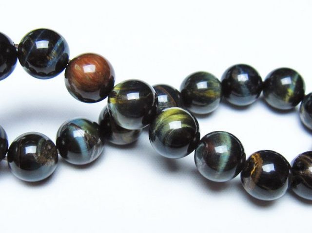 ミックスタイガーアイブレスレット 11mm [t31-6267]