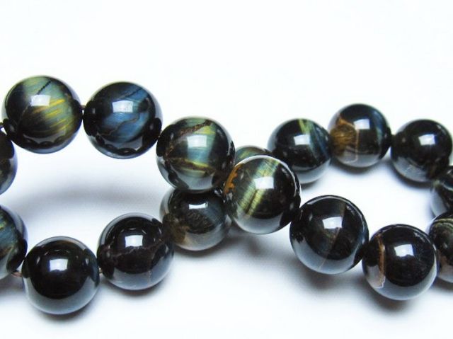 ミックスタイガーアイブレスレット 12mm [t31-6280]