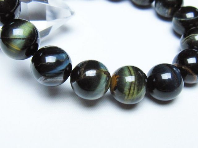 ミックスタイガーアイブレスレット 12mm [t31-6280]