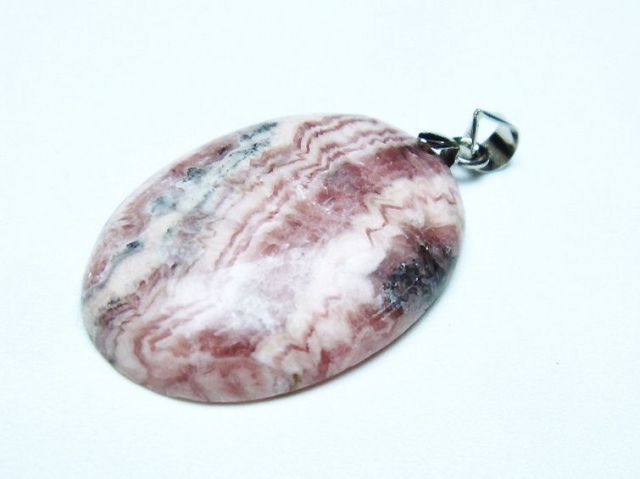 インカローズ(ロードクロサイト)ペンダント[T313-5596]