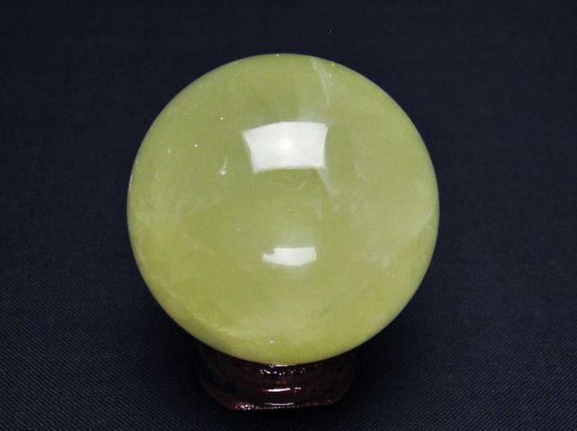 シトリン水晶丸玉 42mm [T318-5763]