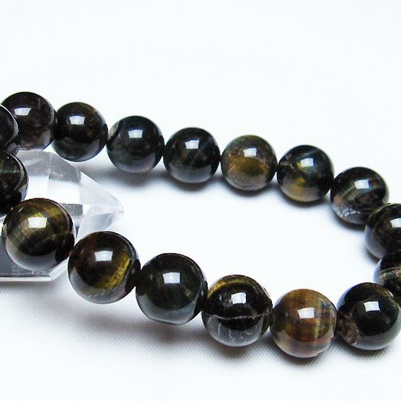 ミックスタイガーアイブレスレット 12mm [T32-7253]