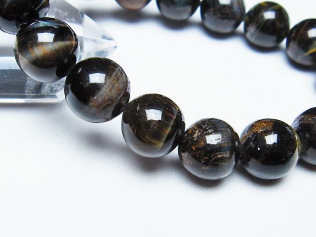 パワーストーン 天然石 ミックスタイガーアイブレスレット 12mm