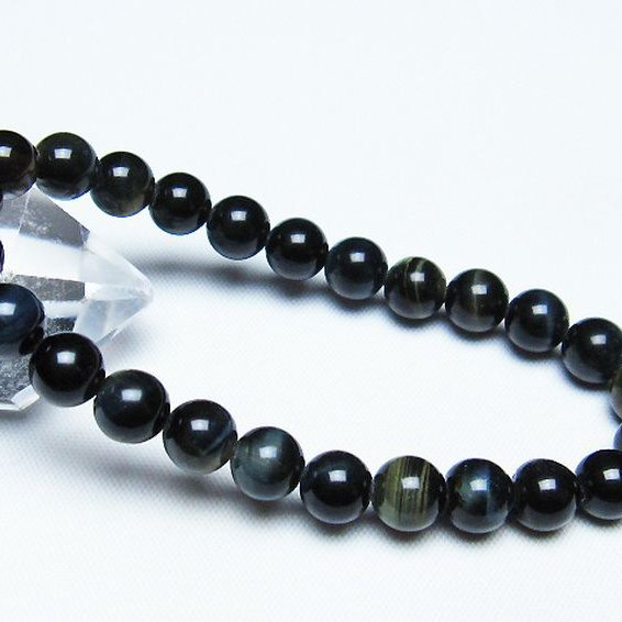 パワーストーン 天然石 ミックスタイガーアイブレスレット 7mm [T32-7288]