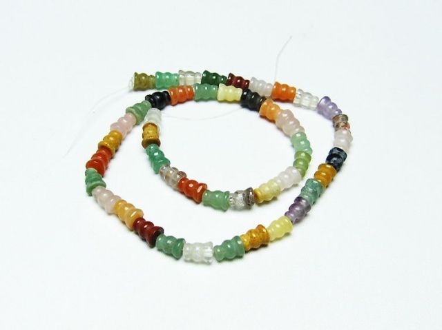 福禄寿 葫芦 ビーズ 一連 0mm [t322-2661]