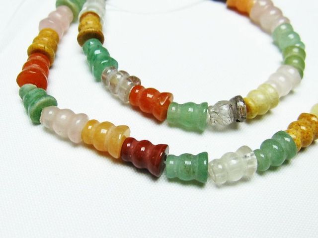 福禄寿 葫芦 ビーズ 一連 0mm [t322-2661]