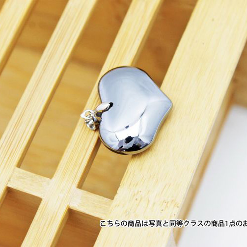 テラヘルツ鉱石 ハート ペンダントトップ[T324-1566]
