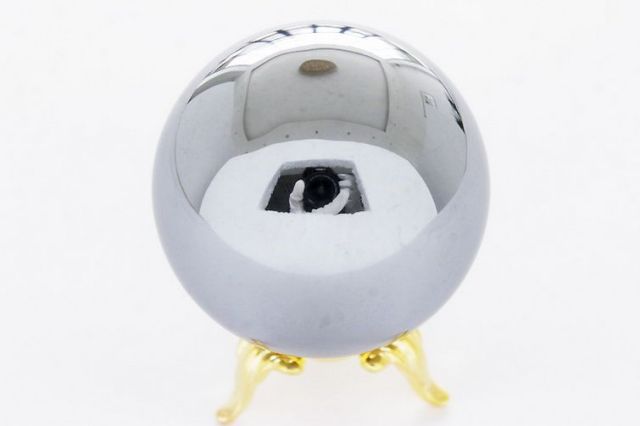 テラヘルツ鉱石 丸玉 30mm [T334-1649]