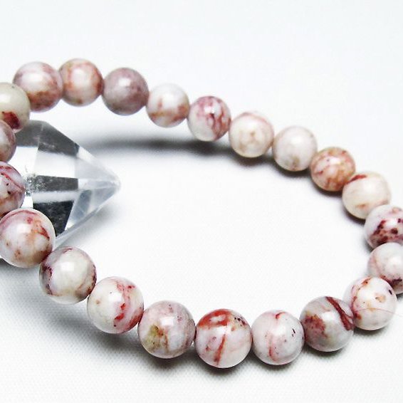 シナバークォーツ　賢者の石 ブレスレット 9mm [T34-12730]