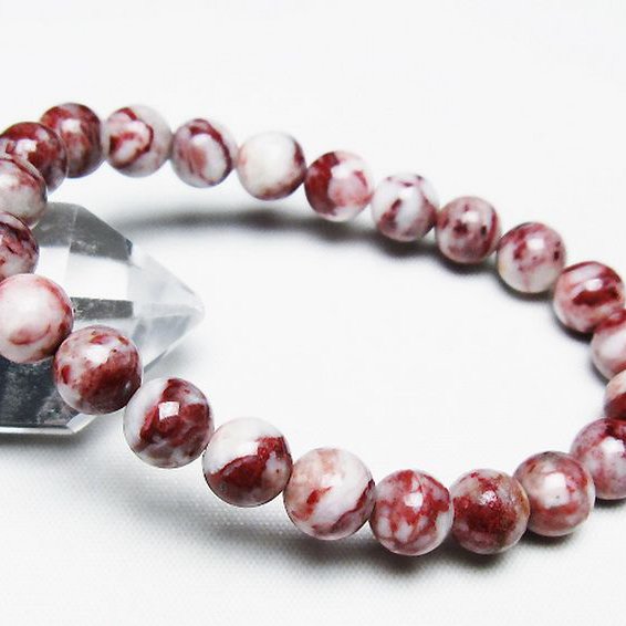 シナバークォーツ　賢者の石 ブレスレット 8mm [T34-12787]