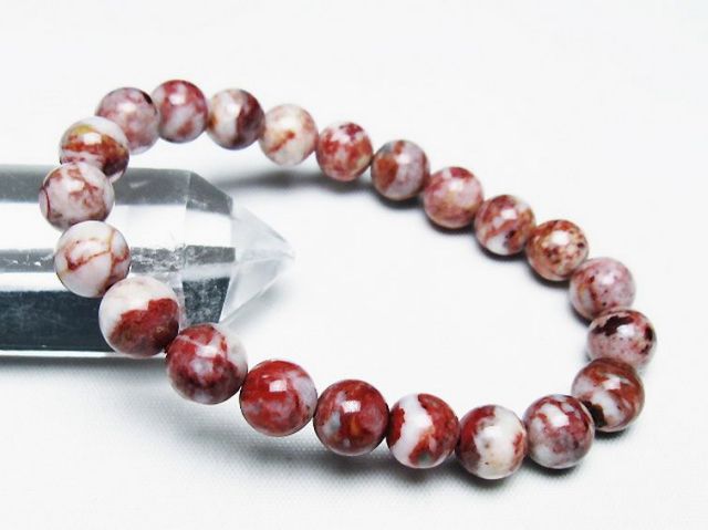 パワーストーン 天然石 シナバークォーツ 賢者の石 ブレスレット 9mm