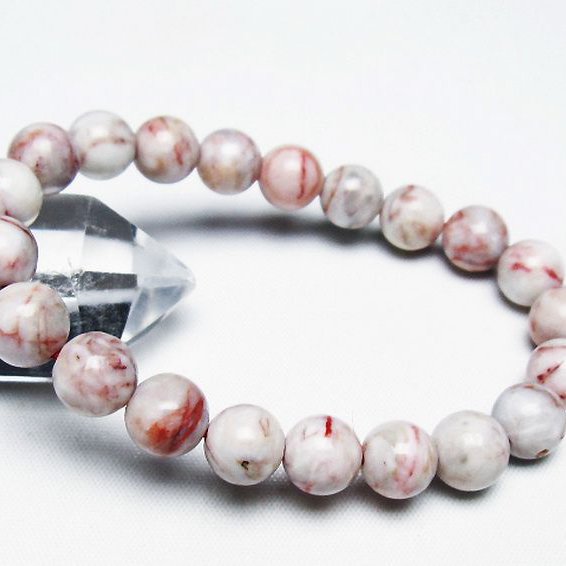 シナバークォーツ　賢者の石 ブレスレット 9mm [T34-12847]