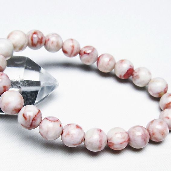 シナバークォーツ　賢者の石 ブレスレット 9mm [T34-12871]