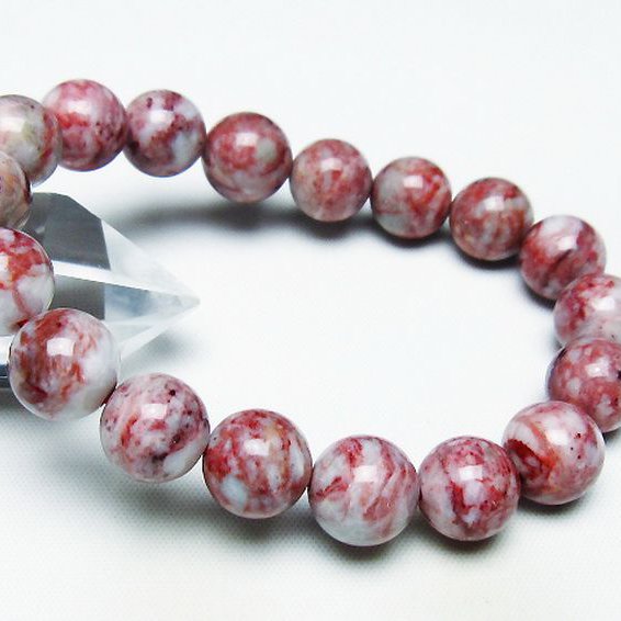 シナバークォーツ　賢者の石 ブレスレット 11mm [T34-13078]