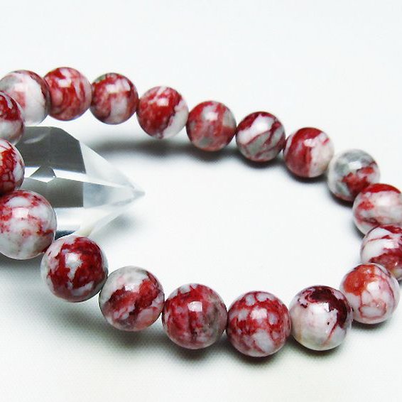 シナバークォーツ　賢者の石 ブレスレット 11mm [T34-13114]