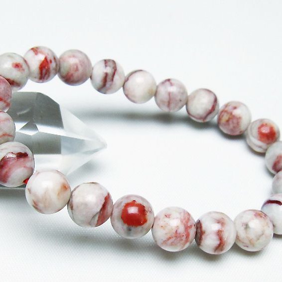 シナバークォーツ　賢者の石 ブレスレット 9mm [t34-13192]