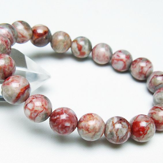 シナバークォーツ　賢者の石 ブレスレット 11mm [t34-13237]