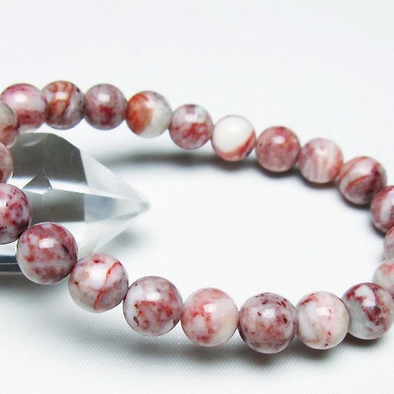 シナバークォーツ　賢者の石 ブレスレット 9mm [t34-13273]