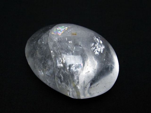 虹入りヒマラヤ水晶原石 [t344-2289]