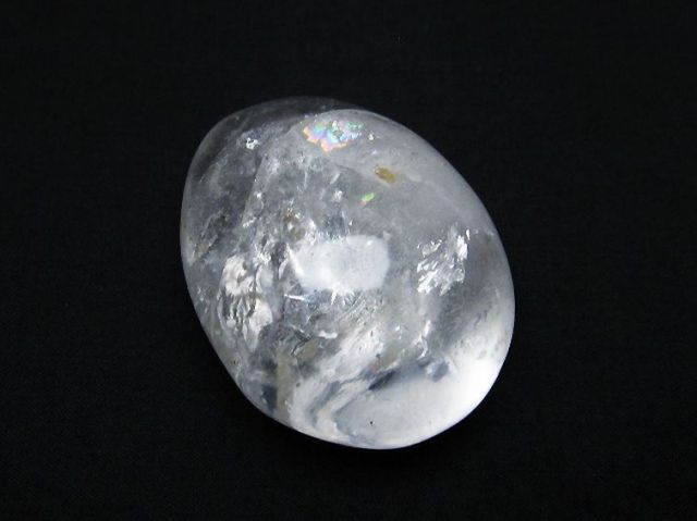 虹入りヒマラヤ水晶原石 [t344-2289]