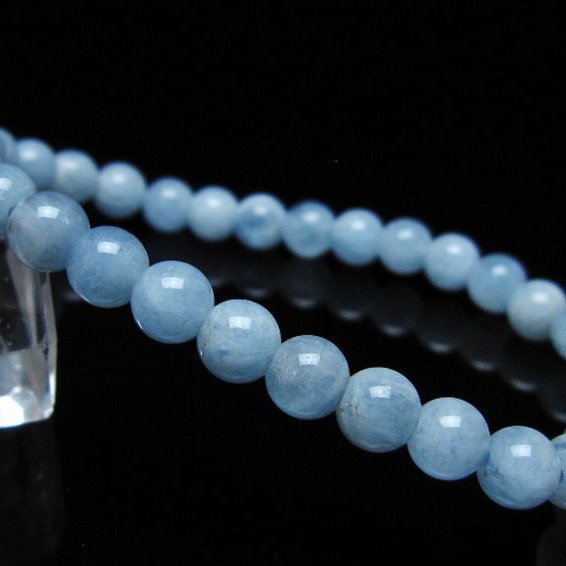 アクアマリンブレスレット 6mm [t35-20772]